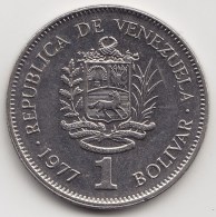 @Y@   Venezuela   1 Bolivar  1977    Y#52        (3557) - Venezuela