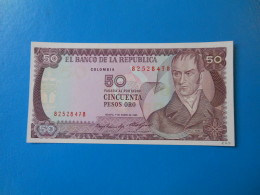 Colombie Colombia 50 Pesos Oro 1985 P425a UNC - Colombie
