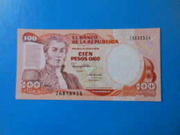 Colombie Colombia 100 Pesos Oro 1990 P426e UNC - Kolumbien