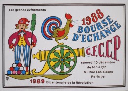 C.P.M. - 1988 - Bourse D'échange CECCP - Illustration D'Albert THINLOT - En Trés Bon état - Collector Fairs & Bourses