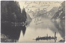 Konigsee - Real Photo - Wurthle & Sohn - Postmark 1905 - Saalfeld