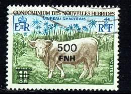 1977  Taureau Charolais  Surcharge De Paris  500 FNH - Oblitérés