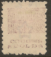 NZ 1882 8d Blue SSF Addison QV SG 225 U #WX47 - Plaatfouten En Curiosa