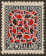 NZ 1935 9d Maori Panel SG 566 HM #WQ252 - Unused Stamps