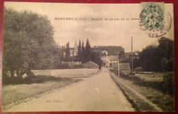 94 SANTENY Entrée De La Rue De La Gare - Santeny