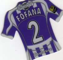 Magnet Magnets Maillot De Football Pitch Toulouse Fofana 2009 - Sport