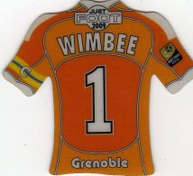 Magnet Magnets Maillot De Football Pitch Grenoble Winbee 2009 - Deportes