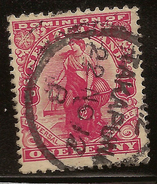 NZ 1909 1d Pmk Takapuna SG 410 U #WY218 - Usati