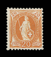 N°66A (N°71) - 20c Orange - TB - Nuevos