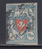 N°17II (N°20) - TB - 1843-1852 Poste Federali E Cantonali
