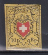 N°16 II (N°15) - Belles Marges - TB - 1843-1852 Poste Federali E Cantonali