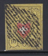 N°16 II (N°15) - Rayon II - Belles Marges Avec 3 Filets De Séparation - Signé Hermann - TB - 1843-1852 Poste Federali E Cantonali