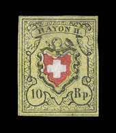N°16 ( N°15) - TB - 1843-1852 Poste Federali E Cantonali