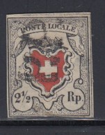 N°14 I (N°16) - Points Clairs - Marges Justes - Sinon TF - 1843-1852 Poste Federali E Cantonali