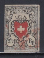 N°13 (N°17) - Réparé - 1843-1852 Poste Federali E Cantonali