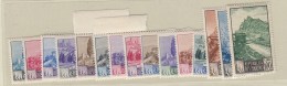 N°320/33 - 16 Valeurs - TB - Unused Stamps