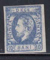 N°31 - 10b Outremer - TB - 1858-1880 Moldavia & Principato