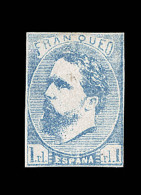 N°1a - Sans Tilde - Gomme Partielle - TB - Carlists