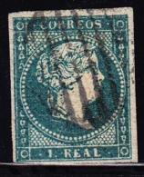 N°40 - 1r Bleu - TB - Used Stamps
