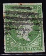 N°34 - 2c Vert - TB - Used Stamps