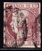 N°13 - 12c Lilas - Signé CEM De Madrid - TB - Used Stamps