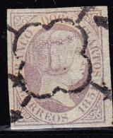 N°7 - 12c Gris Lilas - Signé CEM De Madrid - TB - Used Stamps