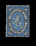 N°4 - 50c Noir Et Bleu - TB - Unused Stamps