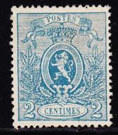 N°24 - 2c Bleu - TB - 1866-1867 Petit Lion