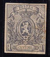 N°22 - 1c Gris - TB - 1866-1867 Petit Lion