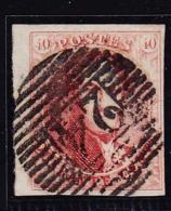 N°8 - 40c Rouge - BDF - Luxe - 1851-1857 Medallones (6/8)