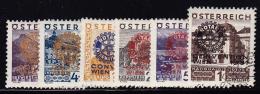 N°398A/F - TB - Used Stamps