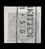 N°26 - 10g Gris - TB - Used Stamps