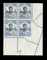 N°79 - Bloc De 4 - CDF - Piquage Oblique - TB - Altri & Non Classificati