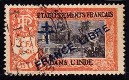 N°162a - Surcharge Bleue - Signé Calves - TB - Other & Unclassified