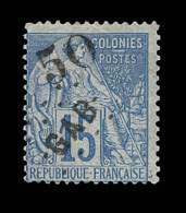 N°4 - 50 S/15c Bleu - Signé Calves - TB - Other & Unclassified