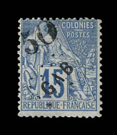 N°4 - 50 S/15c Bleu - Signé Calves - TB - Other & Unclassified