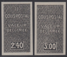 N°54a - ND + 2F40 Noir ND (non Coté) - TB - Parcel Post