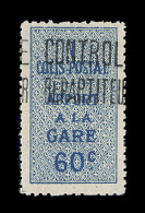 N°7A - 60c Bleu - TB - Parcel Post