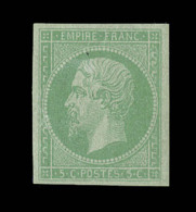 N°8 - 5c Vert Jaune - TB - Napoleon III