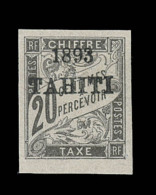 TIMBRES TAXE  N°21 - 20c Noir - Signé - BDF - TB - Autres & Non Classés