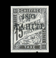 TIMBRES TAXE  N°20 - 15c Noir - Signé Calves - TB - Otros & Sin Clasificación