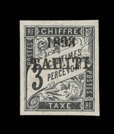 TIMBRES TAXE  N°16 - 3c Noir - Signé Calves - TB - Otros & Sin Clasificación