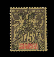 N°79b - Variété Sans "i" à Centenaire - Signé A. Brun - TB - Vide