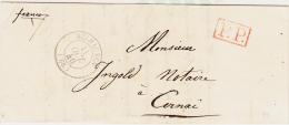 PORTS PAYES  T15 Mulhausen - 1840 - Pr Cernay - P.P. Encadré Rge - TB - Lettres & Documents