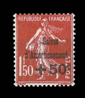 N°277a - BDF - Surcharge Déplacée - TB - Unused Stamps