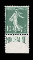 N°188A - Minéraline - Bandelette Inf. - Certification La Postale - TB - Neufs