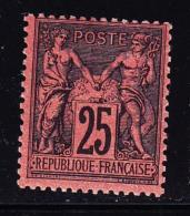 N°91 - Centré - Grde Fraîcheur - Signé Behr - TB - 1876-1878 Sage (Tipo I)