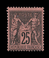 N°91 - Jolie Nuance - Signé Brun - TB - 1876-1878 Sage (Tipo I)