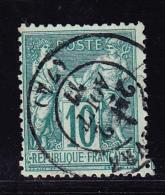 N°76 - TB - 1876-1878 Sage (Type I)