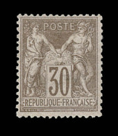 N°69 - 30c Brun Clair - Signé Thiaude - TB - 1876-1878 Sage (Tipo I)